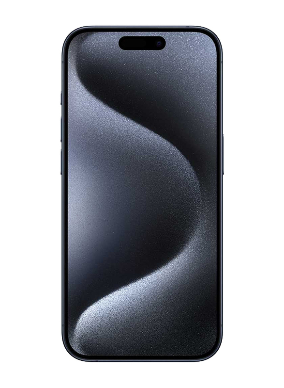 Apple iPhone 15 Pro 1TB Blue Titanium, Without FaceTime, 8GB RAM, 5G, Single SIM Smartphone, Middle East Version