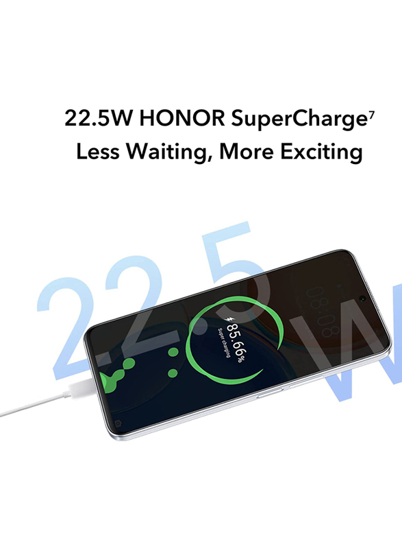 Honor X8 128GB Blue, 6GB RAM, 4G LTE, Dual SIM Smartphone