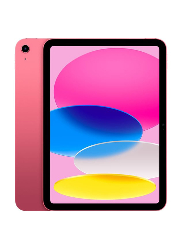 Apple iPad 2022 10th Gen 64GB Pink 10.9-inch Tablet, With FaceTime, 4GB RAM, Wi-Fi Only, International Version