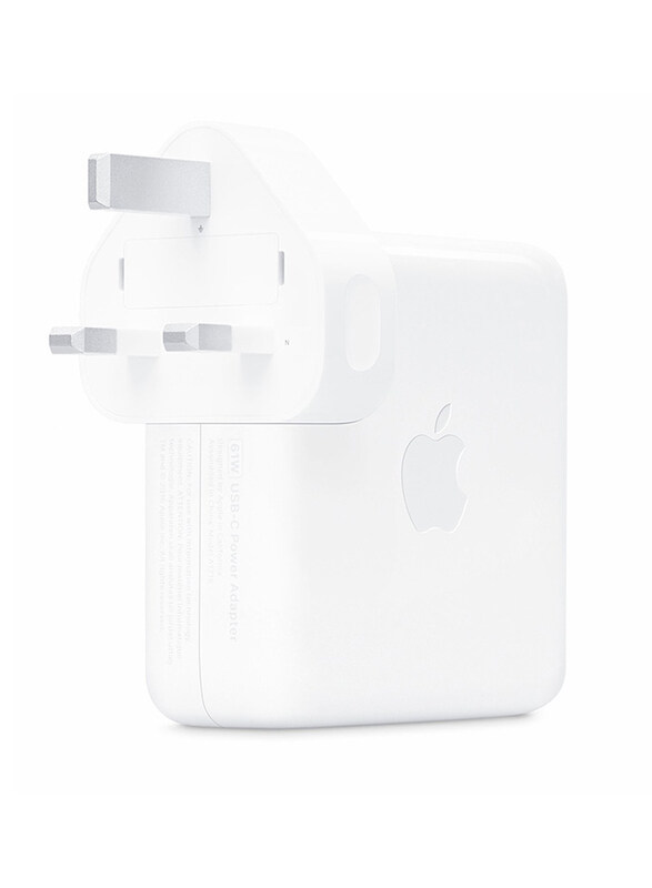 

Apple Dual USB-C Port Power Adapter, 61W, White
