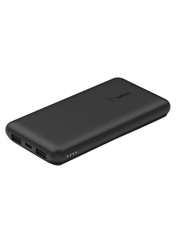 

Belkin 10000mAh BoostCharge Wired Power Bank, 15W, Black
