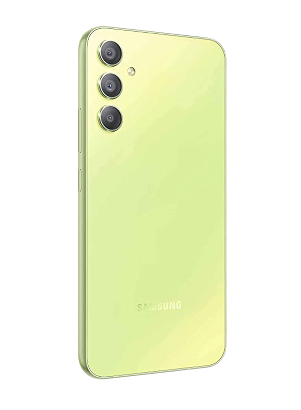 Samsung Galaxy A34 256GB Awesome Lime, 8GB RAM, 5G, Dual Sim Smartphone, Middle East Version