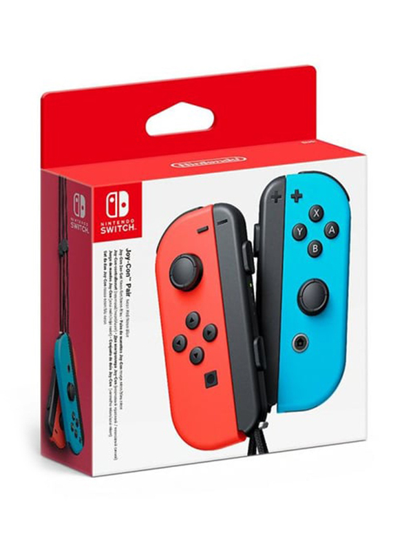 Nintendo Joy-Con Left and Right Controller for Nintendo Switch, Neon Blue/Neon Red