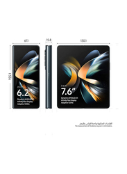 Samsung Galaxy Z Fold 4 256GB Graygreen, 12GB RAM, 5G, Dual Sim Smartphone, Middle East Version