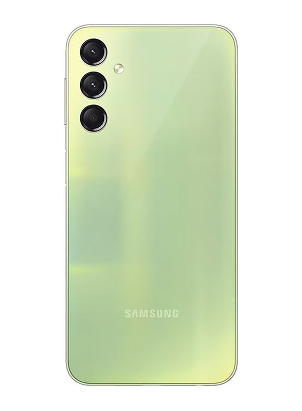 Samsung Galaxy A24 128GB Light Green, 4GB RAM, 4G, Dual Sim Smartphone, Middle East Version