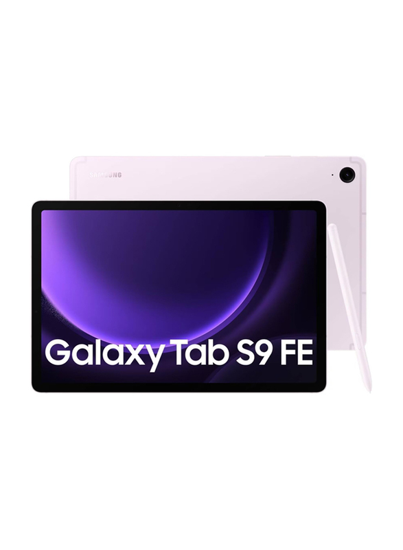 Samsung Galaxy Tab S9 FE 128GB Lavender 10.9-inch TFT Display Tablet, 6GB RAM, 5G