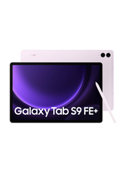 Samsung Galaxy Tab S9 FE Plus 256GB Lavender 12.4-inch TFT Display Tablet, 12GB RAM, 5G