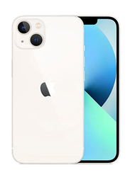 Apple iPhone 13 256GB Starlight, with FaceTime, 4GB RAM, 5G, Single Sim Smartphone, International UAE Version