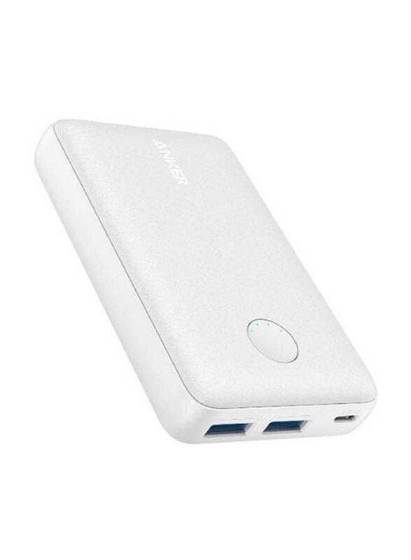 

Anker 10000mAh PowerCore Select Power Bank, 12W, White