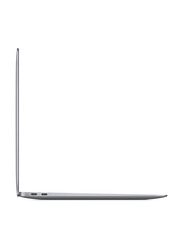 Apple MacBook Air (2020) Laptop, 13.3" Retina Display, Apple M1 Chip 8-Core, 256GB SSD, 8GB RAM, 7-Core GPU, EN KB, macOS Big Sur, MGN63ZS/A, Space Grey, Middle East Version