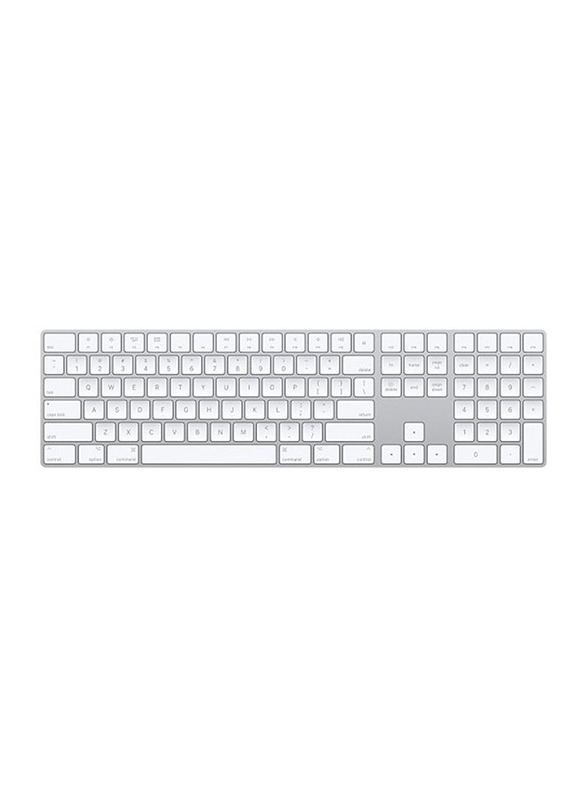 Apple MQ052 Magic Wireless English Keyboard & Numeric Keypad, White