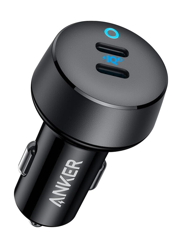 

Anker PowerDrive III Duo USB-C Car Charger, 40W, Black