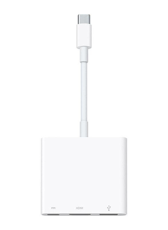 

Apple USB Type-C Digital AV Multiport Adapter, Mini Display to USB Type-C, White