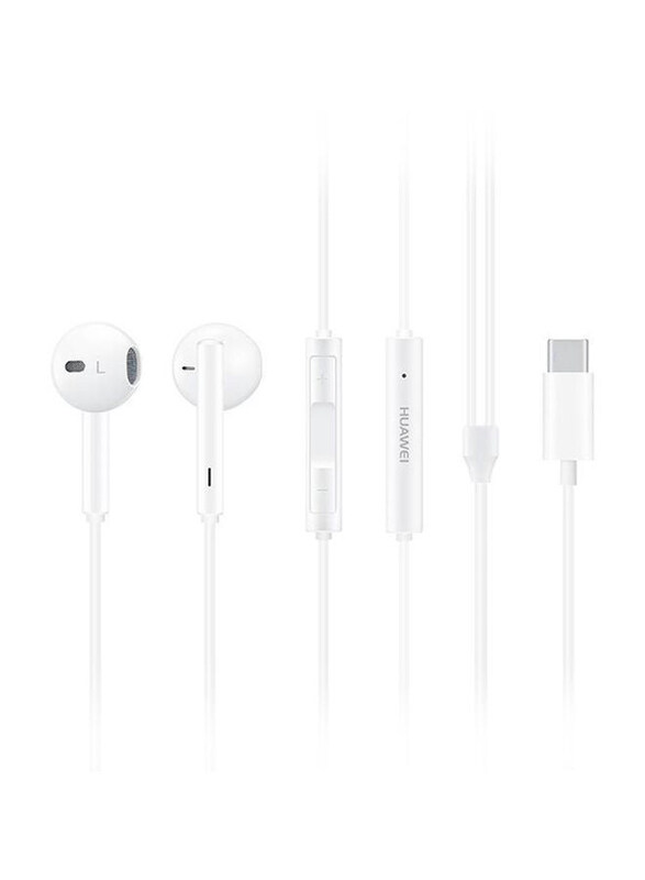 

Huawei CM33 Wired In-Ear Headphones With Mic, White