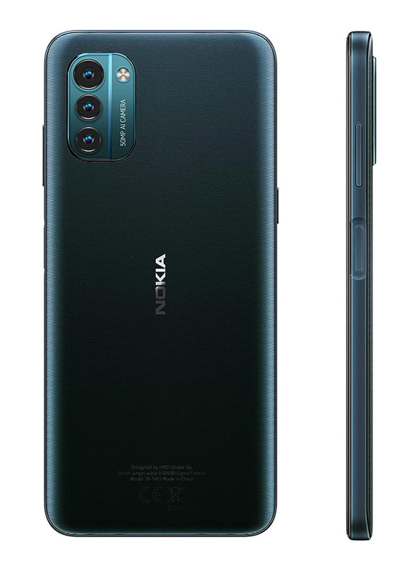 Nokia G21 128GB Nordic Blue, 6GB RAM, 4G LTE, Dual Sim Smartphone, Middle East Version