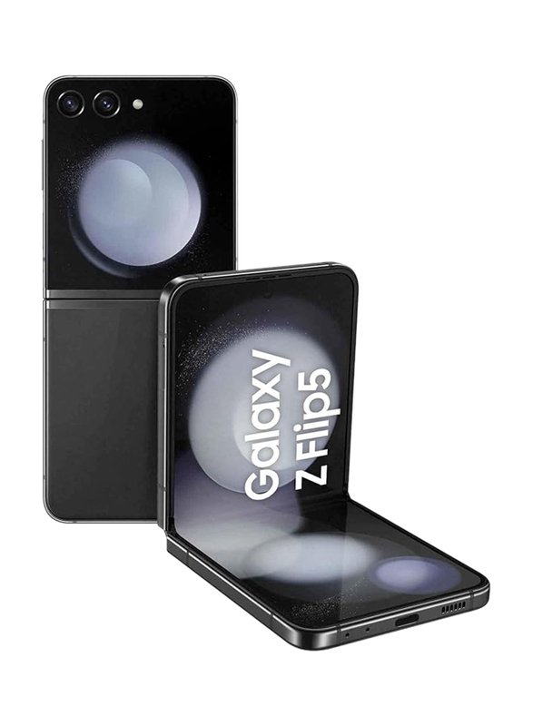 Samsung Galaxy Z Flip5 256GB Graphite, 8GB RAM, 5G, Single Sim Smartphone, UAE Version