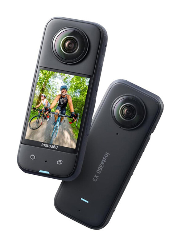 

Insta360 X3 10m Waterproof 360 Action Camera with 5.7K30FPS Video, 72MP, Black
