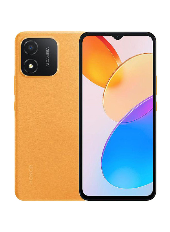 Honor X5 32GB Sunrise Orange, 2GB RAM, 4G LTE, Dual Sim Smartphone, Middle East Version