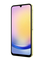 Samsung Galaxy A25 128GB Yellow, 6GB RAM, 5G, Dual Sim Smartphone, UAE Version