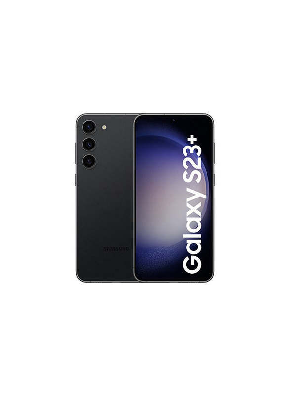 Samsung Galaxy S23+ 512GB Phantom Black, 8GB RAM, 5G, Dual Sim Smartphone, Middle East Version