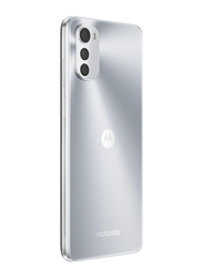 Motorola E32s 64GB Misty Silver, 4GB RAM, 4G LTE, Dual Sim Smartphone, Middle East Version