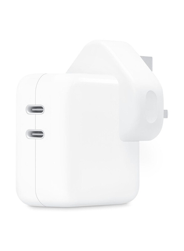 

Apple Dual USB-C Port Power Adapter, 35W, White