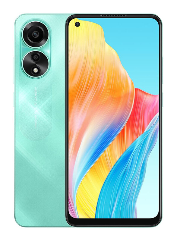 

OPPO A78 256GB Aqua Green, 8GB RAM, 5G, Dual Sim Smartphone