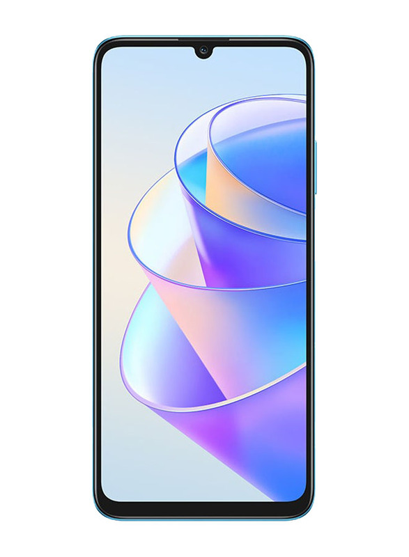 Honor X7a 128GB Ocean Blue, 4GB RAM, 4G LTE, Dual Sim Smartphone, Middle East Version