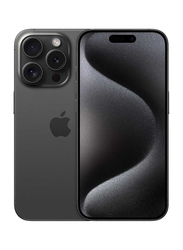 Apple iPhone 15 Pro 512GB Black Titanium, Without FaceTime, 8GB RAM, 5G, Single SIM Smartphone, Middle East Version