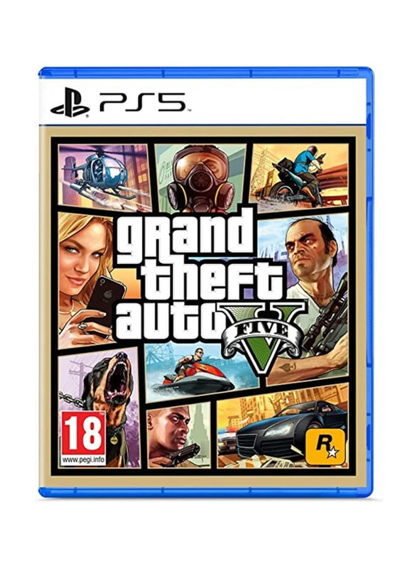 

Grand Theft Auto V Video Game for PlayStation 5 (PS5) by Rockstar Games