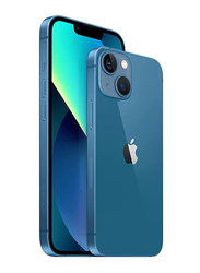 Apple iPhone 13 256GB Blue, with FaceTime, 4GB RAM, 5G, Single Sim Smartphone, International UAE Version
