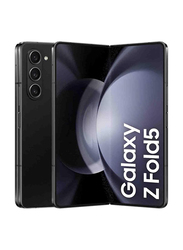 Samsung Galaxy Z Fold5 256GB Phantom Black, 12GB RAM, 5G, Dual Sim Smartphone, UAE Version