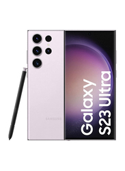 Samsung Galaxy S23 Ultra 256GB Lavender, 12GB RAM, 5G, Dual Sim Smartphone, Middle East Version