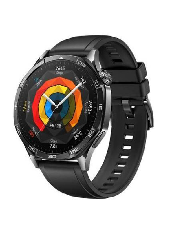 

Huawei Watch GT5 46mm Smart Watch, Upto 14 Days Battery Life, All-New Running and Cycling Sports, Sharp-Edged Design, Health Tracking, Compatible with