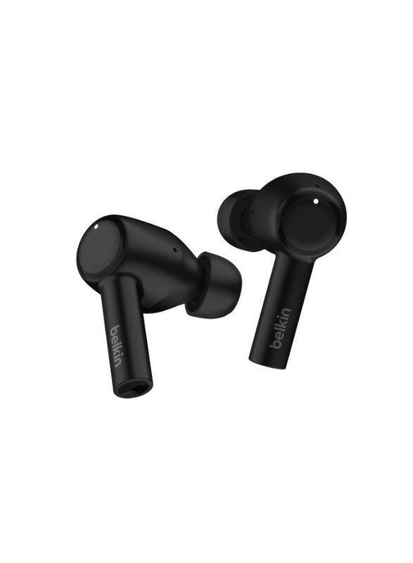 

Belkin SoundForm Pulse True Wireless Bluetooth In-Ear Earbuds Noise Cancelling, Black