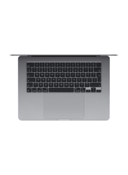 Apple MacBook Air Laptop, 15.3-inch Retina Display, Apple M3 Chip with 8-core CPU, 512GB SSD, 8GB RAM, Apple 10-core GPU Graphics, EN KB, macOS, MRYN3, Space Grey