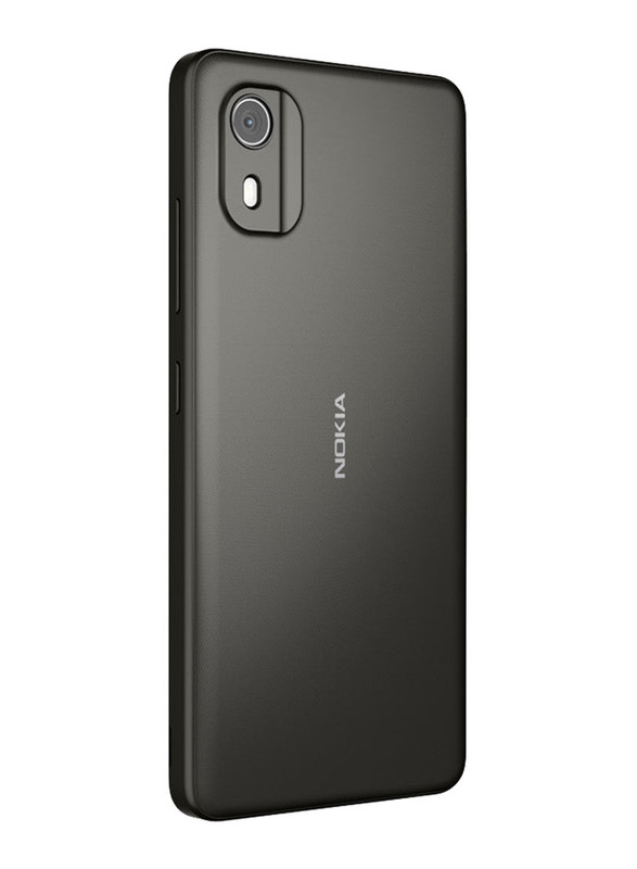 Nokia C02 32GB Charcoal, 2GB RAM, 4G LTE, Dual Sim Smartphone, Middle East Version