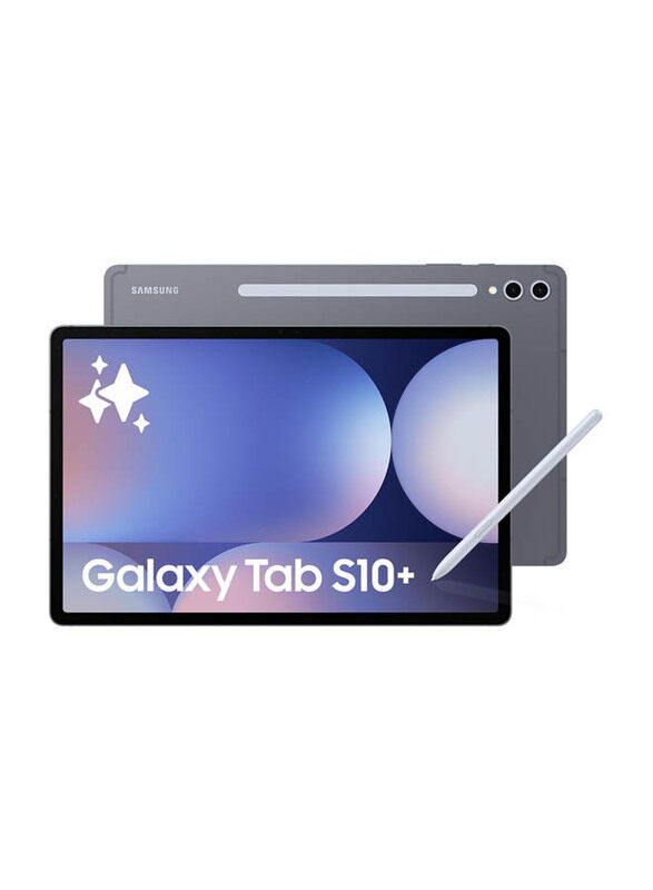 

Samsung Galaxy Tab S10+ 256GB Moonstone Grey 12.4-inch Tablet, 12GB RAM, WiFi Only, UAE Version