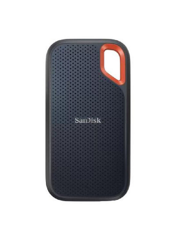 

SanDisk 500GB Extreme Portable SSD, USB-C, Up To 1050MB/S Read and 1000MB/S Write Speeds, USB 3.2 Gen 2, SDSSDE61-500G-G25, Black