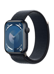 Apple Watch Series 9 - 41mm Smartwatch, GPS, MR8Y3, Midnight Aluminum Case with Midnight Sport Loop