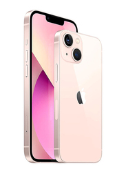 Apple iPhone 13 128GB Pink, with FaceTime, 4GB RAM, 5G, Single Sim Smartphone, International UAE Version