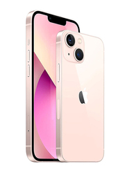 Apple iPhone 13 256GB Pink, with FaceTime, 4GB RAM, 5G, Single Sim Smartphone, International UAE Version