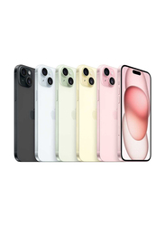 Apple iPhone 15 Plus 256GB Pink, Without FaceTime, 6GB RAM, 5G, Single SIM Smartphone, Middle East Version