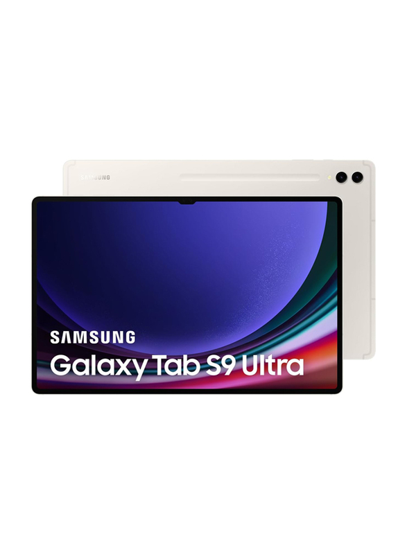 Samsung Galaxy Tab S9 Ultra 256GB Beige 14.6-inch Tablet with Pen, 12GB RAM, WIFi Only, UAE Version