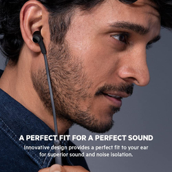 Belkin SoundForm Wired In-Ear Earbuds with Mic, G3H0001btBLK, Black