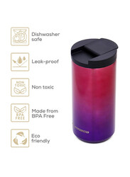 Hydrobrew 400ml Insulated Tumbler Water Bottle, Chrome