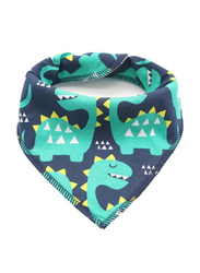 Little Story Bandana Drool Dinosaur Bibs Set, 0-3 Years, 4 Pieces, Multicolour