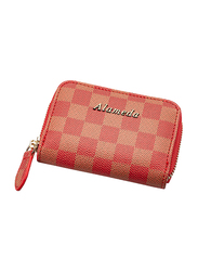 Alameda Classic Card Holder for Women, Red