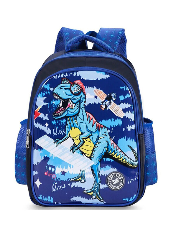 

Eazy Kids T-Rex School Bag, Blue