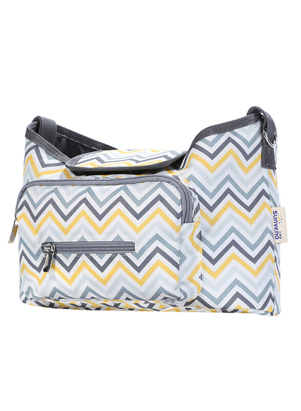 

Sunveno Baby Stroller Organizer Bag, Wave Yellow